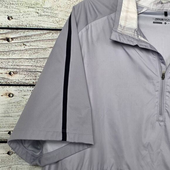 Nike Golf Men’s Half-Zip Windbreaker Jacket XL Gray - Picture 2 of 12